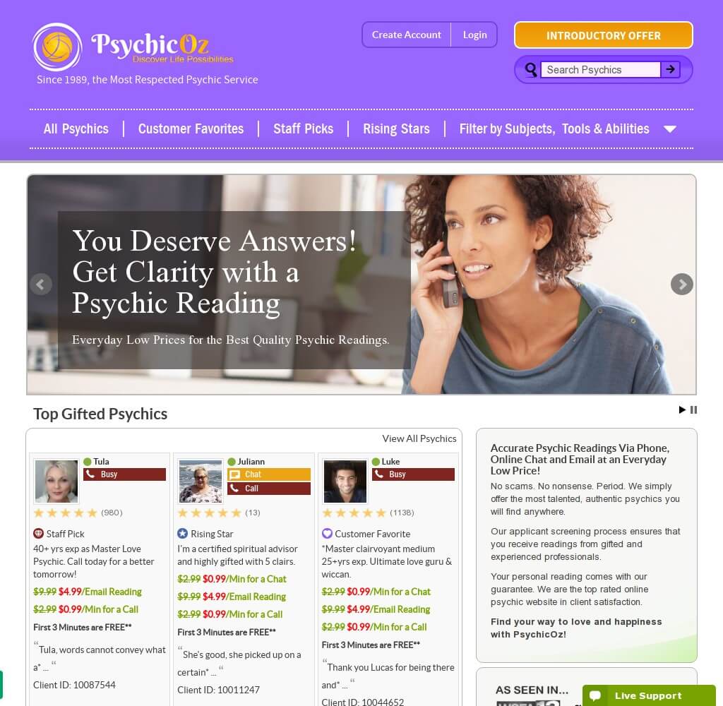 psychicoz.com